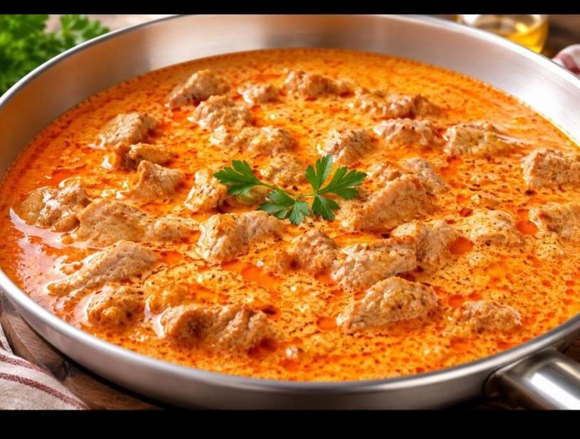 Un piatto della cucina della Vila 15